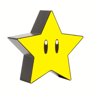 Lámpara estrella de Mario Bros
