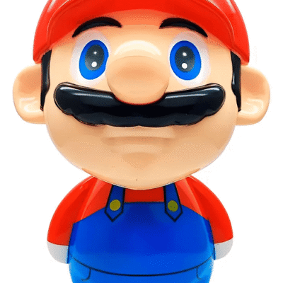 Lámpara Led Recargable Super Mario Bross 3d Azul Rojo