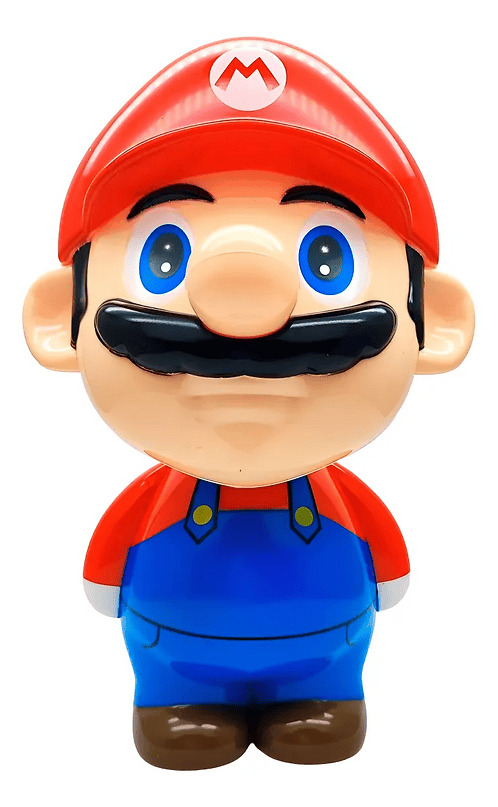 Lámpara Led Recargable Super Mario Bross 3d Azul Rojo