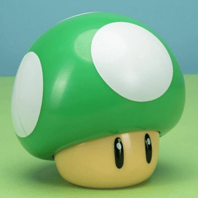 Lámpara honguito Mario Bros