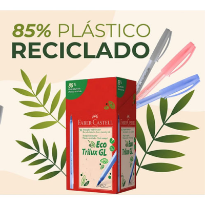 Bolígrafo Eco Trilux Semigel Faber Castell