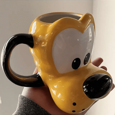 Taza 3D rostro Pluto