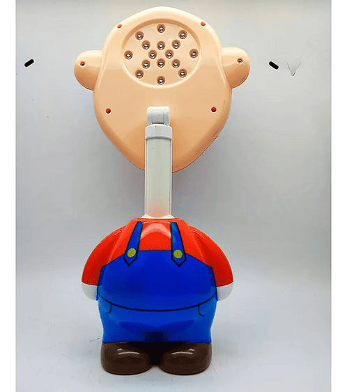 Lámpara Led Recargable Super Mario Bross 3d Azul Rojo - Imagen 2