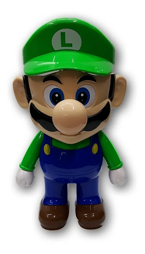 Lámpara Led Recargable Luigi 3d Azul Verde