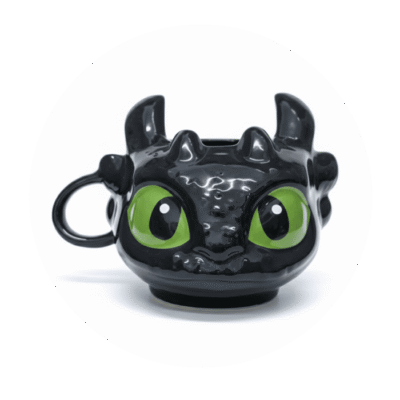 Taza de cerámica Chimuelo 3D