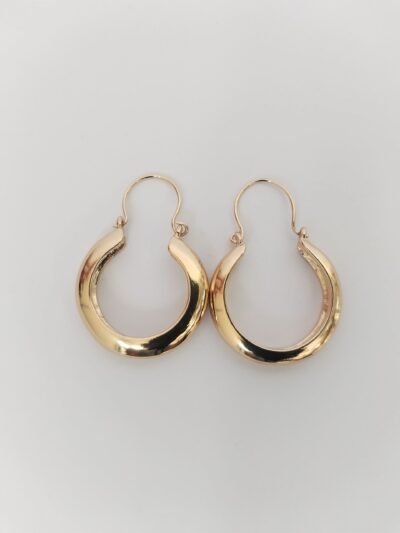 Aretes Aros Sol de Oro