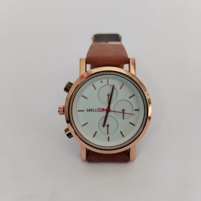 Reloj Chrono-Style Leather