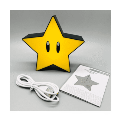 Lámpara estrella de Mario Bros