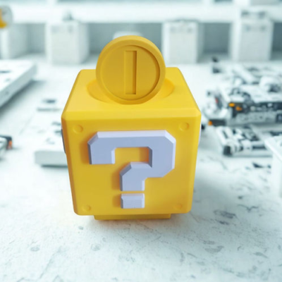 Lámpara de Mesa Super Mario
