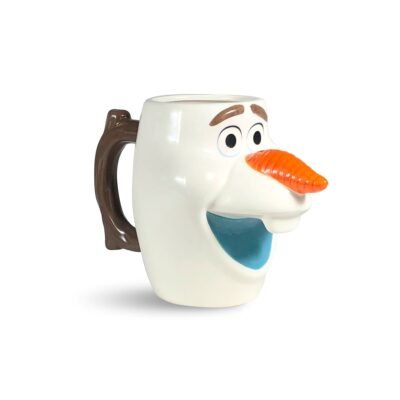 Taza 3D de Olaf – Diseño Divertido de Frozen