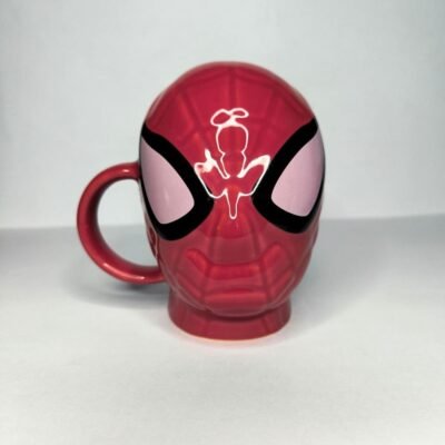 Taza 3D del Hombre Araña – Diseño de Superhéroe
