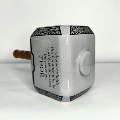 Taza Martillo de Thor 3D – Diseño Épico de Superhéroe