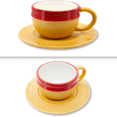 Taza 3D del Sombrero de Paja de Luffy – Diseño Anime Coleccionable