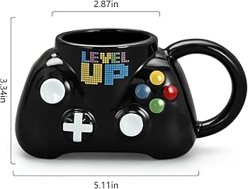 Taza Gamer 3D "Level Up" - Imagen 4