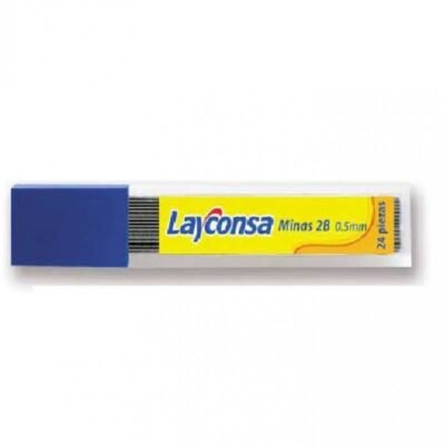 Minas de Grafito Layconsa 0.5 mm 2B