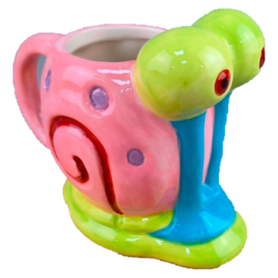 Taza de Cerámica 3D Gary el Caracol