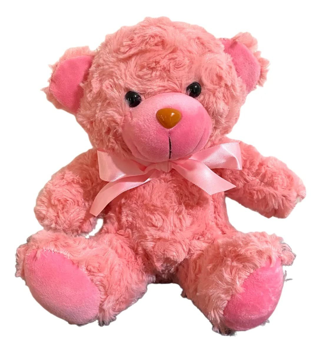 Oso "Pink Rose" – Ternura y Color en Textura de Rosas