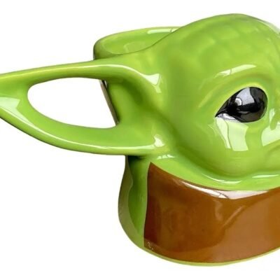Taza Coleccionable Grogu (Baby Yoda) 3D