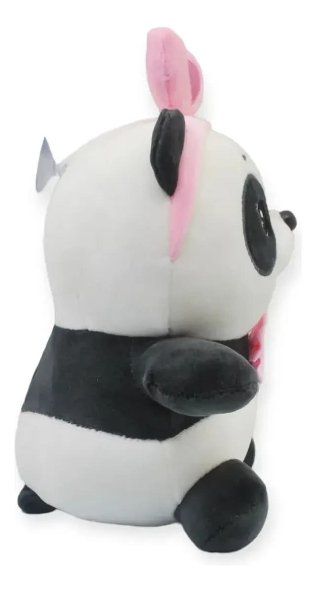 Pandita Coqueta con Lazo Rosa – ¡Tu Nueva Mejor Amiga! - Imagen 3
