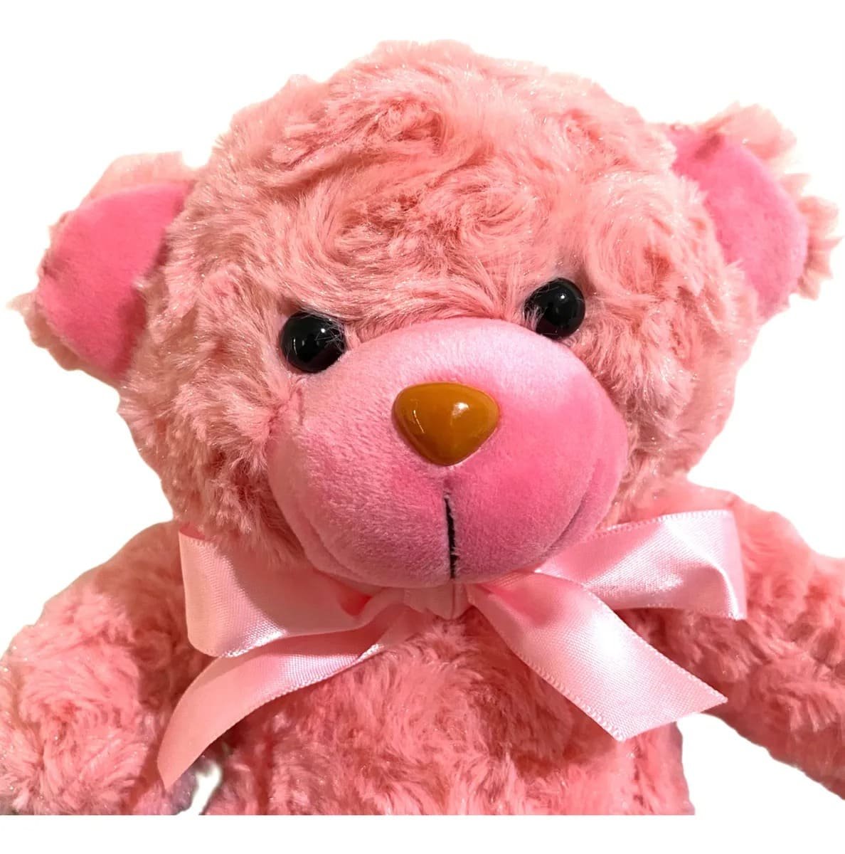 Oso "Pink Rose" – Ternura y Color en Textura de Rosas - Imagen 3