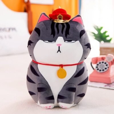 Peluche Gato Emperador Kawaii – Edición Especial