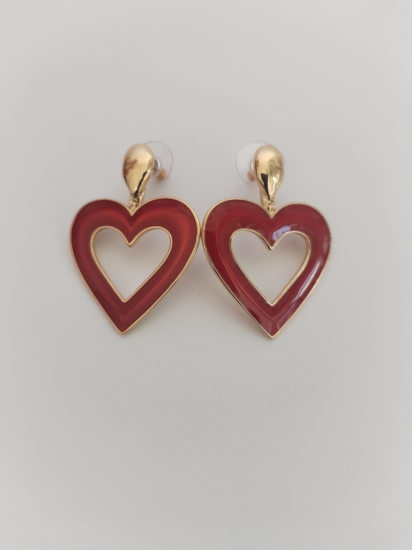 Aretes de Corazón de San Valentín