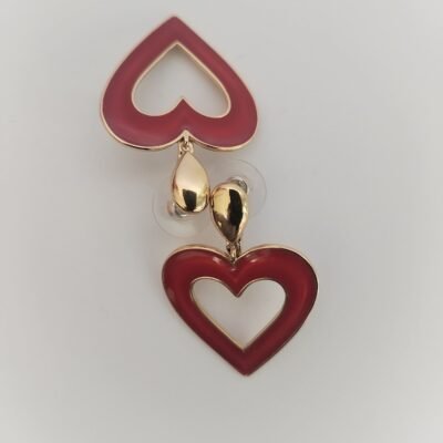 Aretes de Corazón de San Valentín