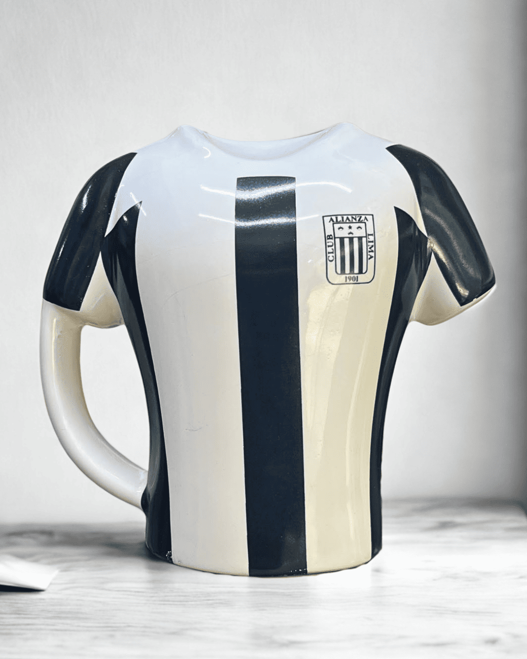 Taza 3D del Club Alianza Lima – Diseño para Hinchas Blanquiazules