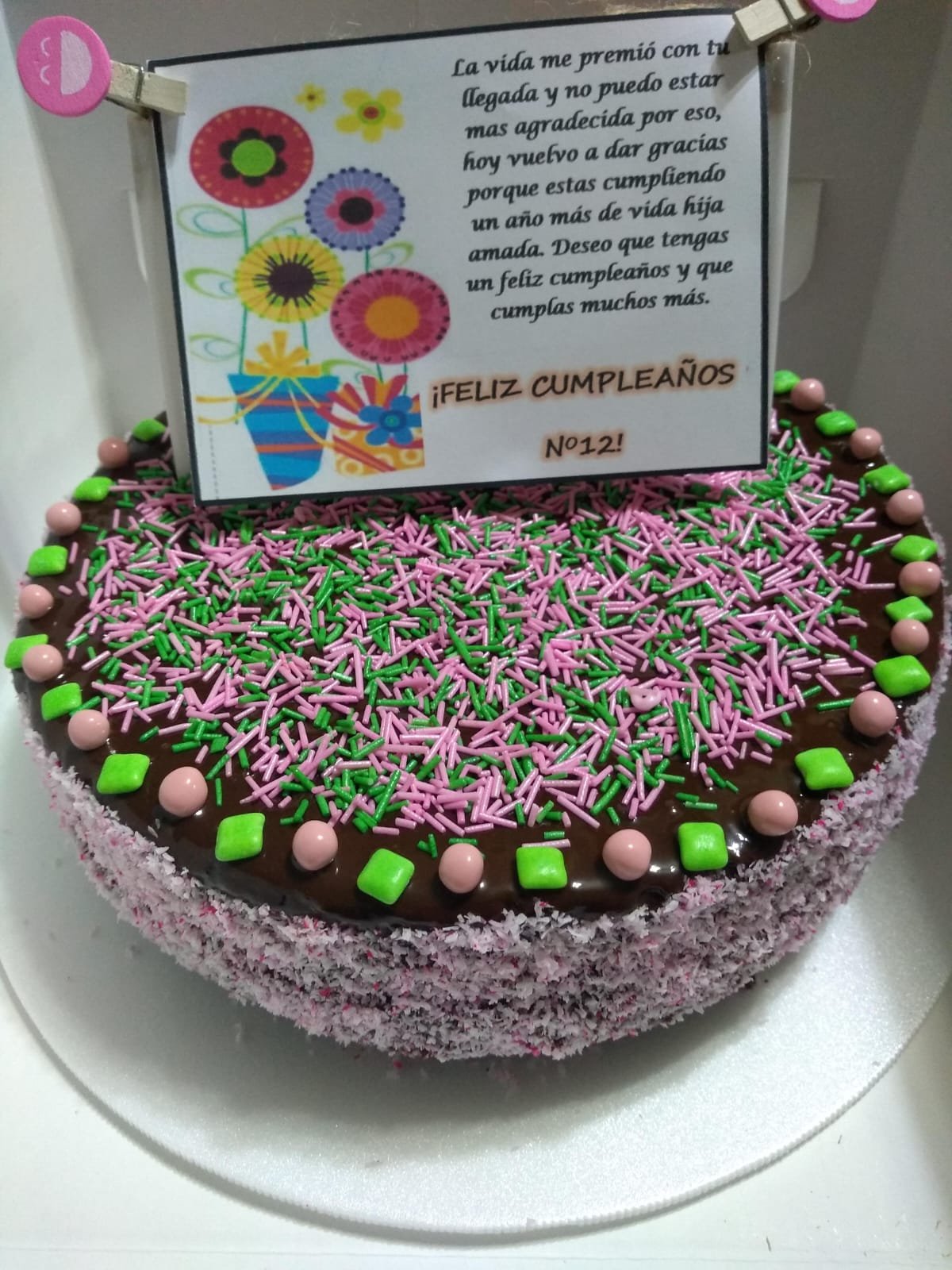 Torta Temática de Cumpleaños Chocolate - Imagen 2