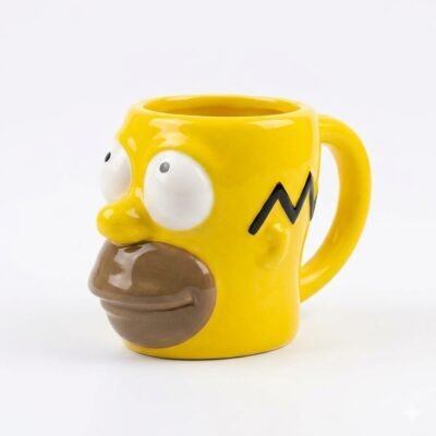Taza Coleccionable Homero Simpson 3D