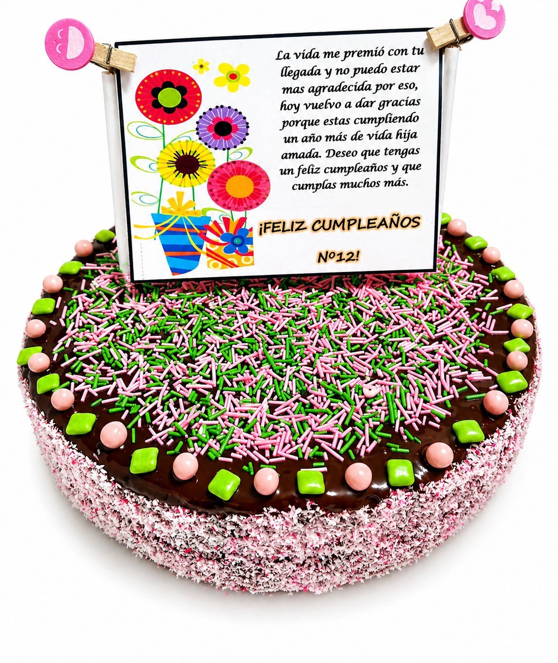 Torta Temática de Cumpleaños Chocolate