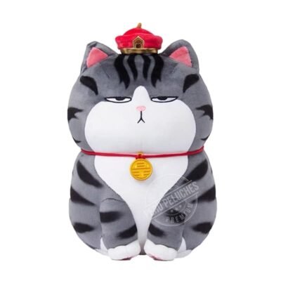 Peluche Gato Emperador Kawaii – Edición Especial