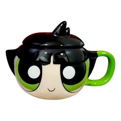 Taza 3D Bellota con Tapa – Colección Chicas Superpoderosas