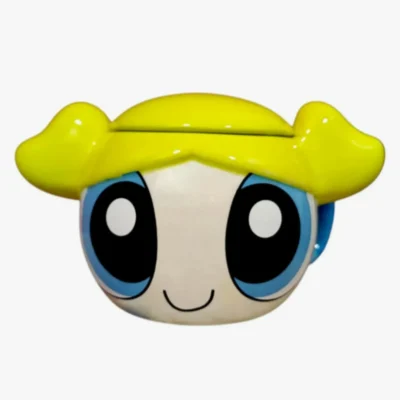 Taza 3D Burbuja con Tapa – Colección Chicas Superpoderosas