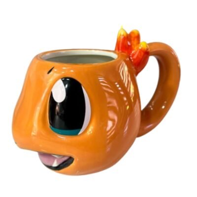 Taza 3D Charmander Kawaii – Edición Coleccionable Pokémon
