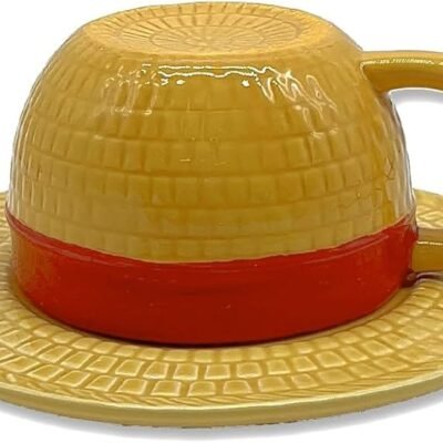 Taza 3D del Sombrero de Paja de Luffy – Diseño Anime Coleccionable