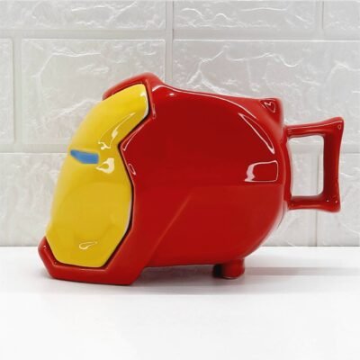Taza de Cerámica 3D Casco Iron Man