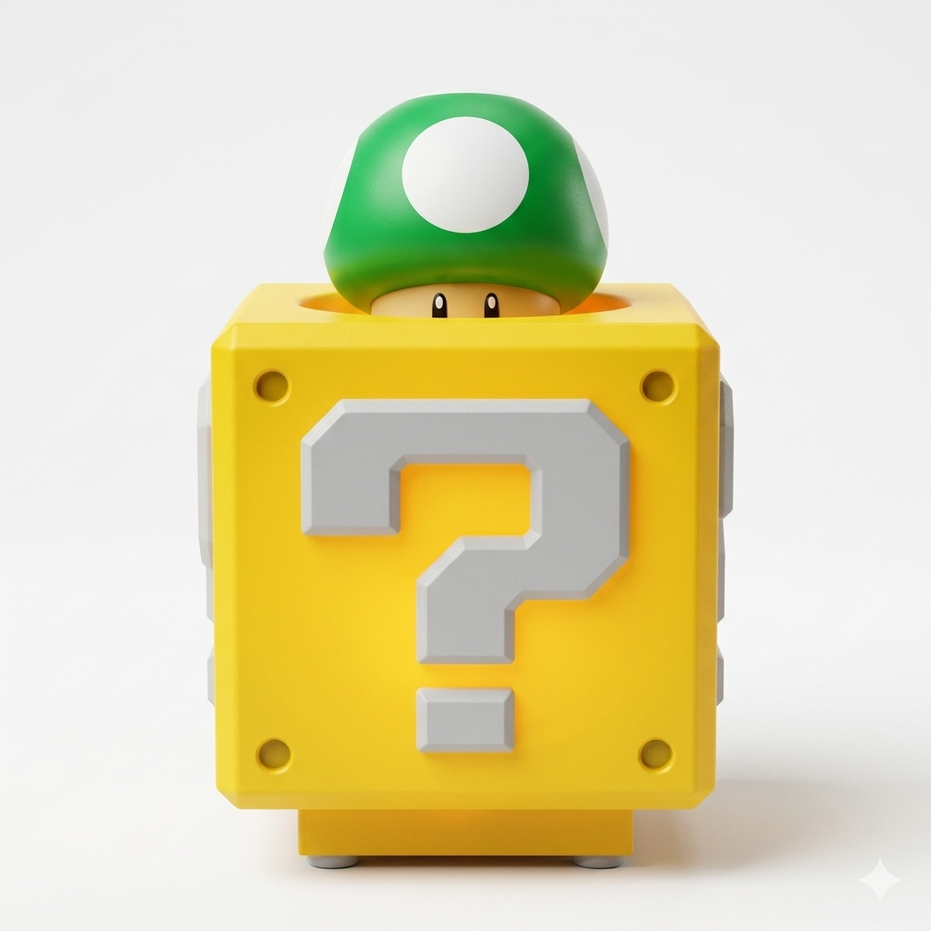 Lámpara Interactiva Super Mario