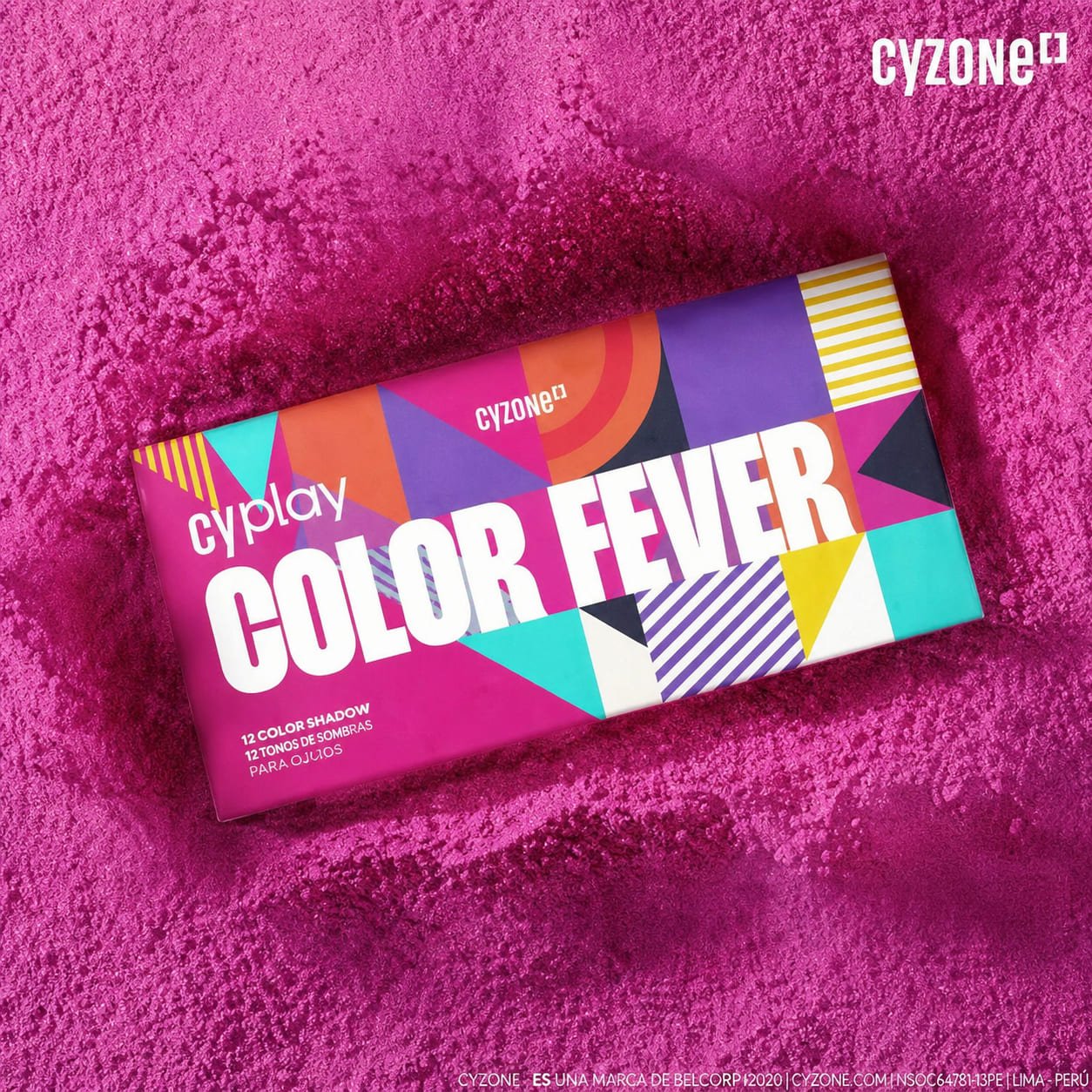 Paleta de Sombras Cyplay Color Fever